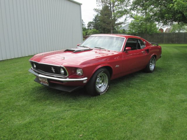 1969 69 Ford Mustang Fast Back V8 302 4 Speed Manual Transmission ...