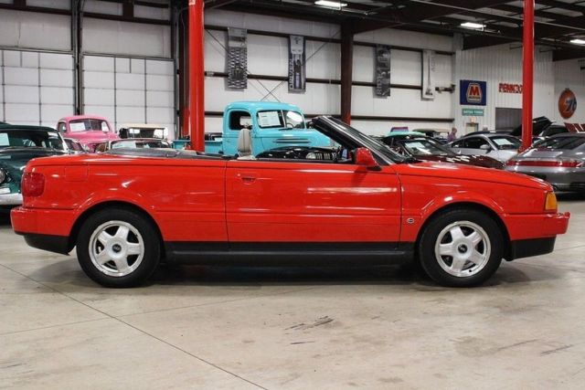 1995 Audi Cabriolet 119400 Miles Red Convertible 2.8 Liter ...