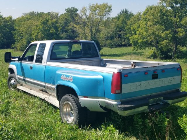 1995 chevrolet 3500 turbo-diesel dually 4x4 snow plow drw chevy 1995 Chevy 3500 6.5 Turbo Diesel Towing Capacity